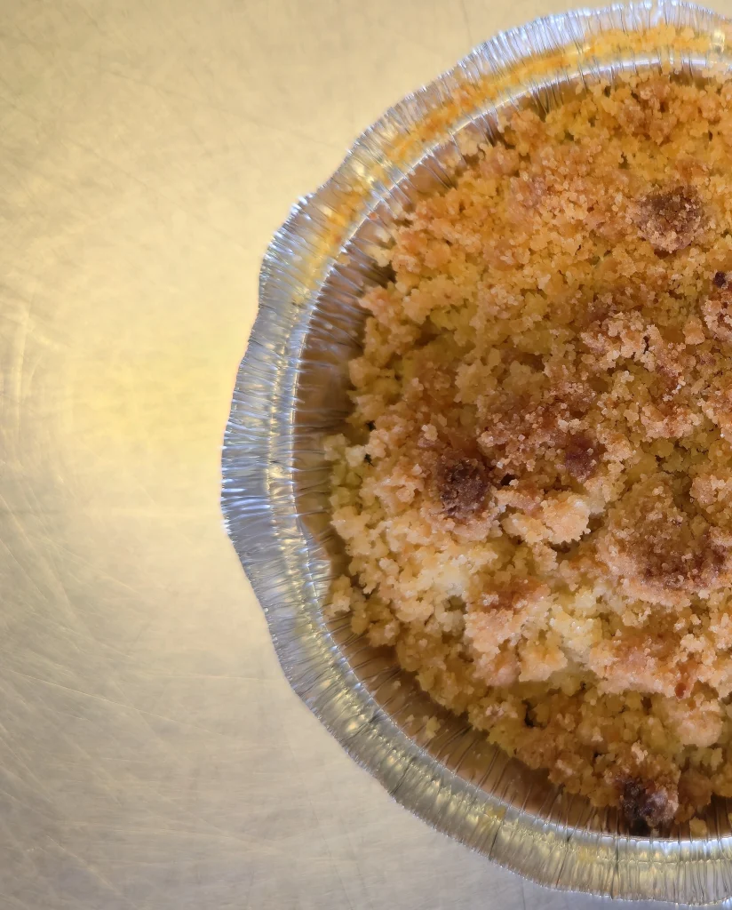 Crumble aux pommes